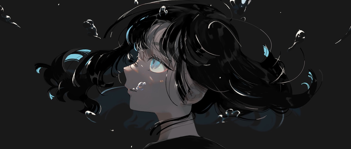 あなただけの歌ってみた・ボカロ曲MVできます 綺麗め女の子、ダークな雰囲気が得意です✨ イメージ1