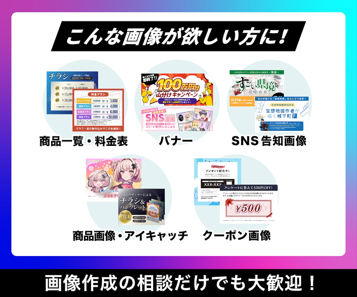 1枚から注文可能！商品画像・広告画像を作ります 初注文の方でも簡単にオーダーできます！ イメージ2