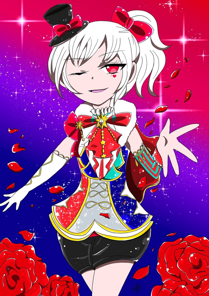 全身イラスト承ります 【一時創作、二次創作】ジャンル不問！かわいい女の子得意です！ イメージ3