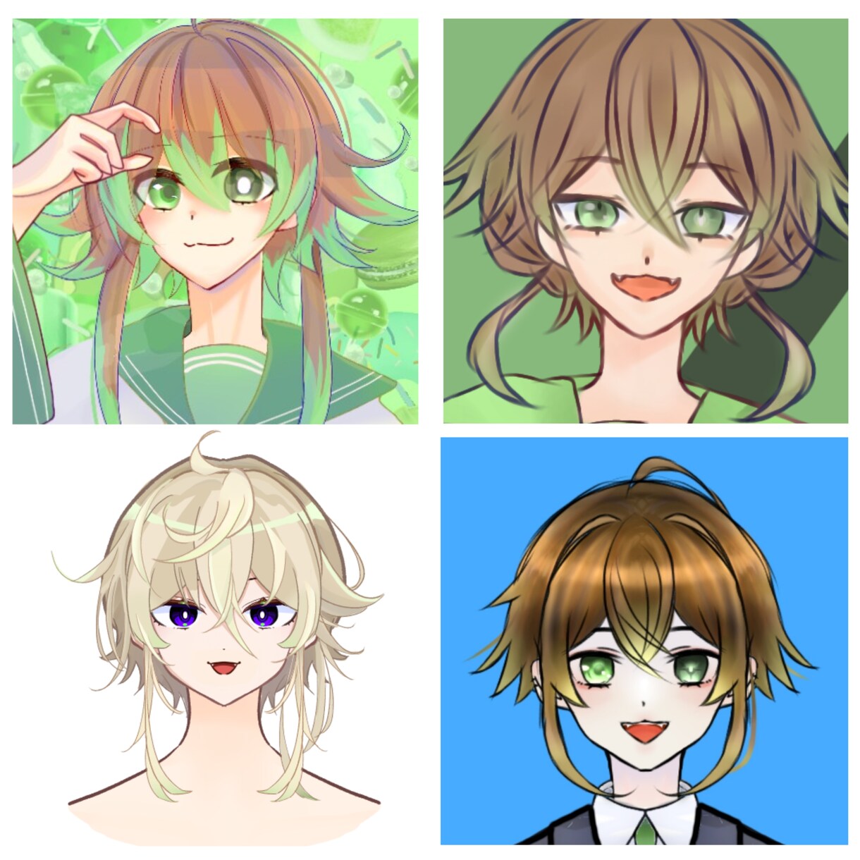シンプルな男性イラスト描きます ✨1000円からキャラデザ承ります！✨ イメージ5