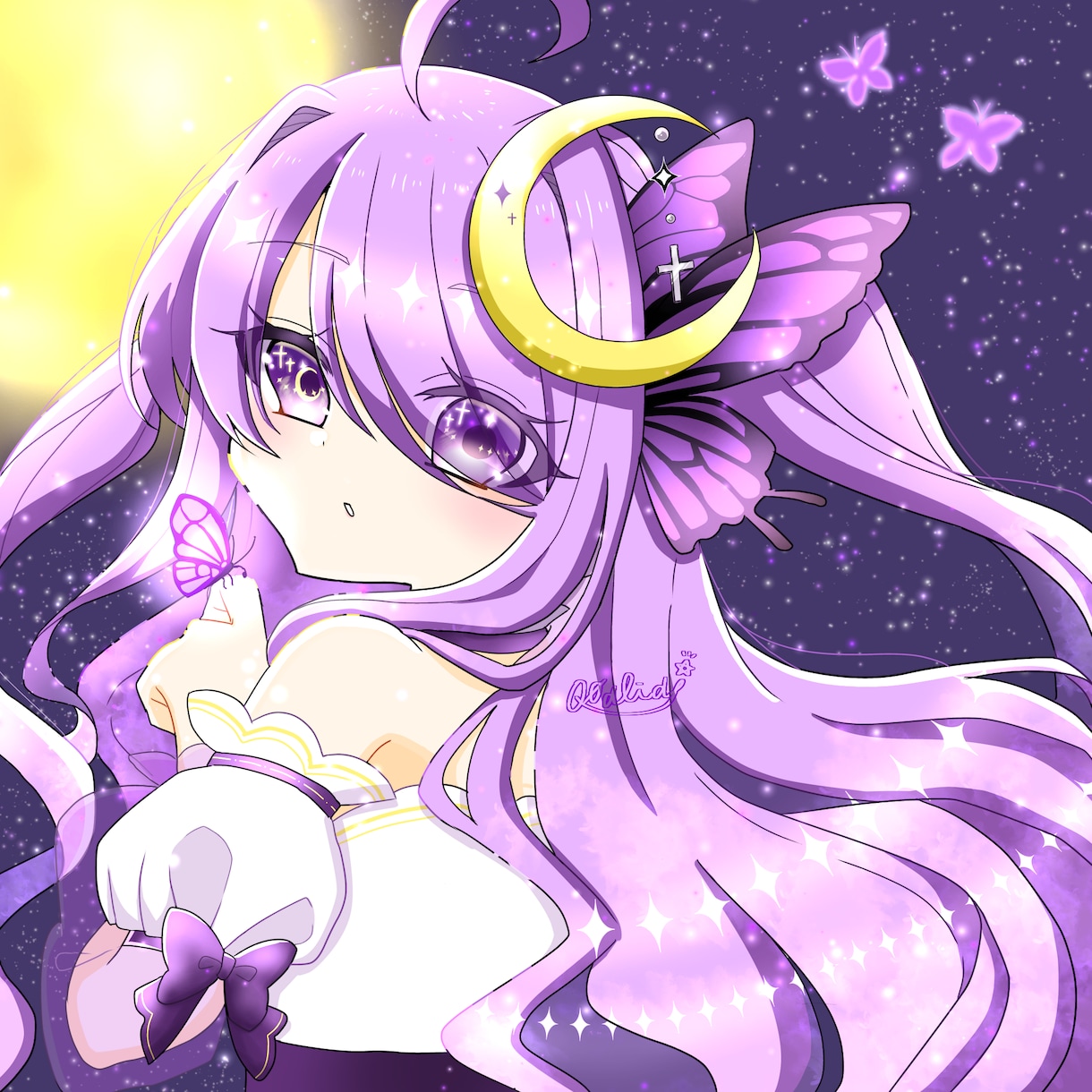 アイコン、SDキャラ等描きます ダーク可愛い～パステルまで！雰囲気に合わせたアイコン描きます イメージ1