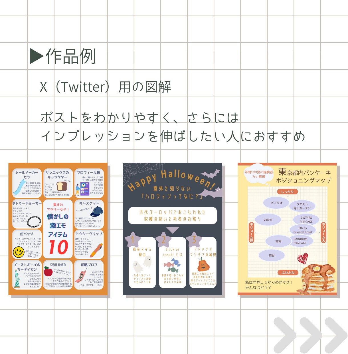 文章をもっと分かりやすく【図解】お作りします くすみカラーを使った“伝わる”デザインが得意です♩ イメージ3
