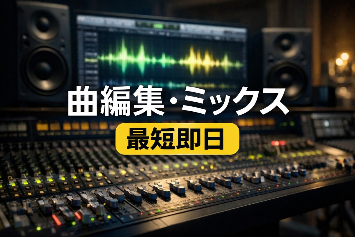 ダンス／発表会などの曲編集代行します ダンスや発表会の曲編集が面倒…これ、解決いたします！ イメージ1