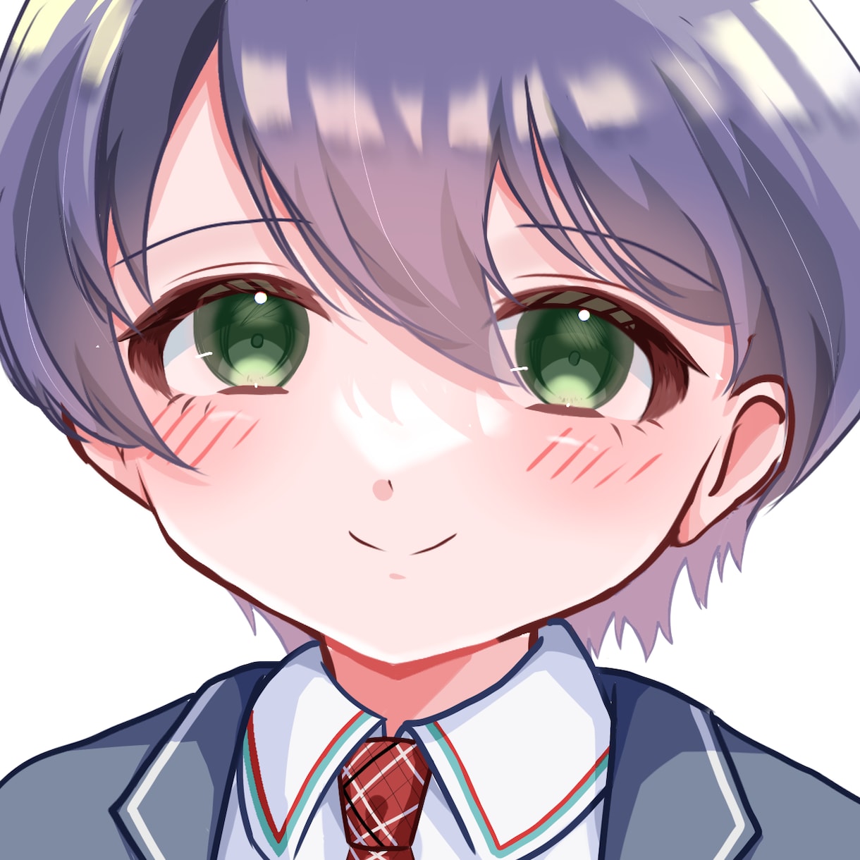 アイコンやサムネイルに！可愛い女の子描きます 透明感があるとぅるとぅるしたイラストを提供致します！ イメージ3