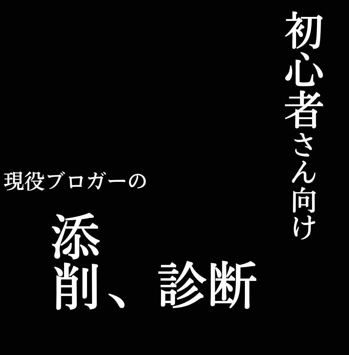現役ブロガーの私があなたのブログを添削・診断します 【初心者必見】収益が上がらずに困っている方のお悩み相談 イメージ1