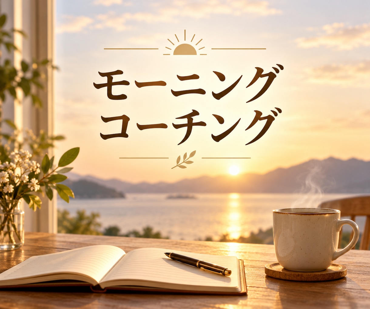 休日朝、モヤモヤした頭と気持ちを整理します まとまらない気持ちを、対話で一緒に整理します イメージ1