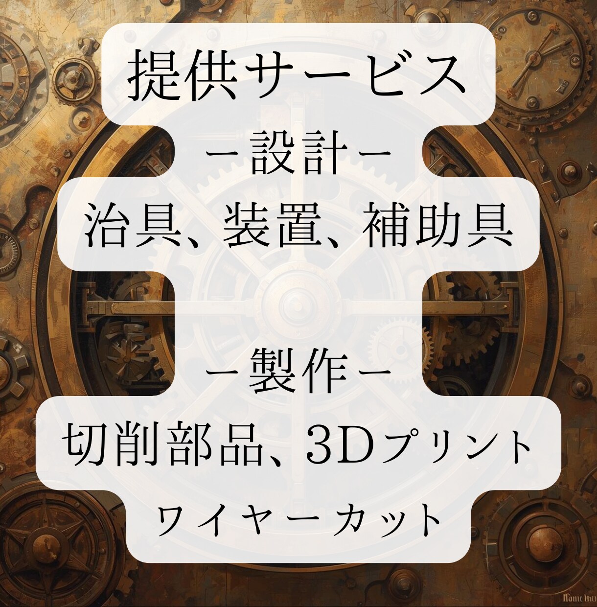 本職　機械設計　プロの技術で設計行います 現役設計者が、本職の技術で“使える設計”を行います イメージ2
