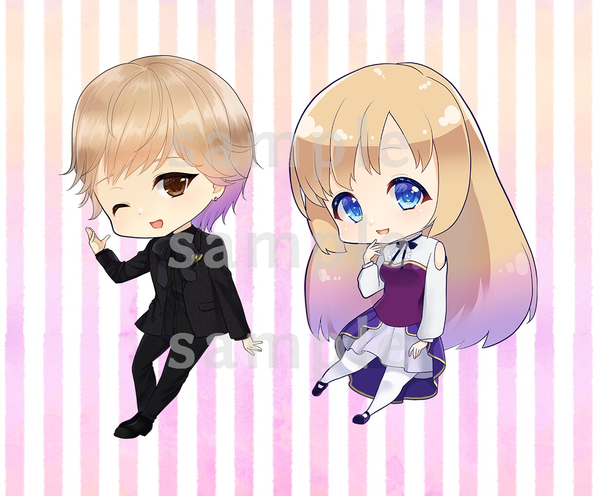 かわいいデフォルメキャラ描きます ゲームや動画に！ご自身のグッズへの使用も可です イメージ4