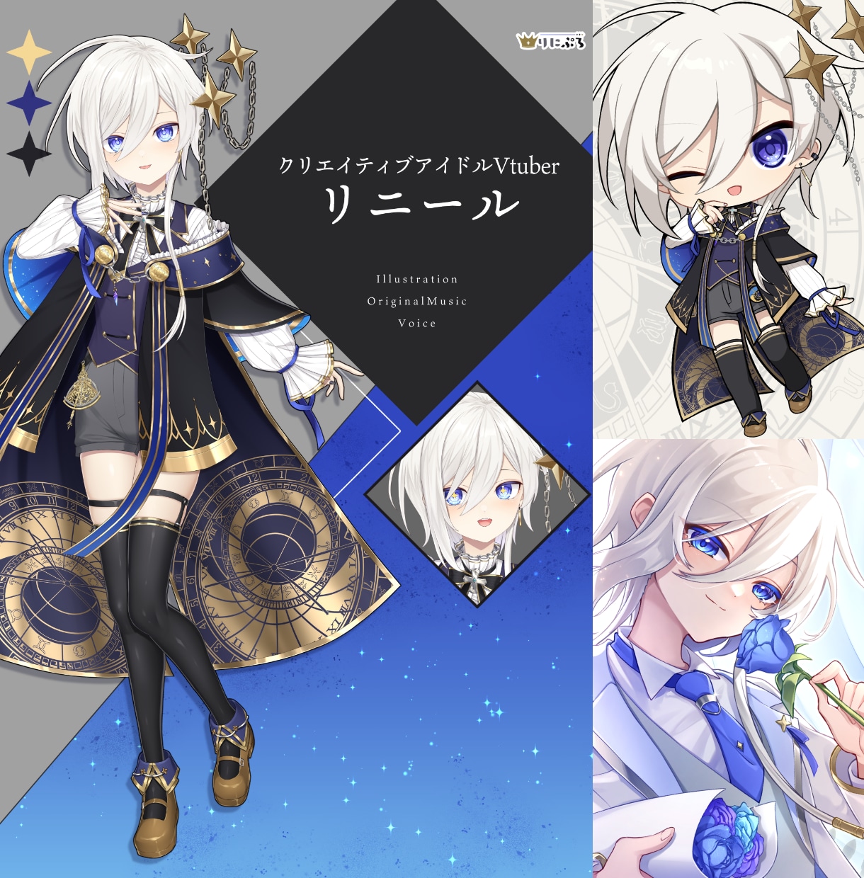Live2Dの美麗Vtuberモデルを制作します キャラクターを大切にするママの絵で活動しませんか？ イメージ2