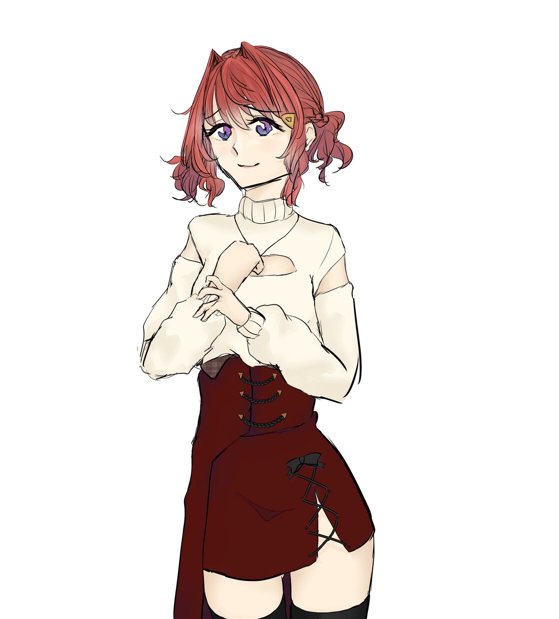 あなた好みの女の子描きます 構図、シチュエーションなどご希望に沿ったイラストを描きます！ イメージ3