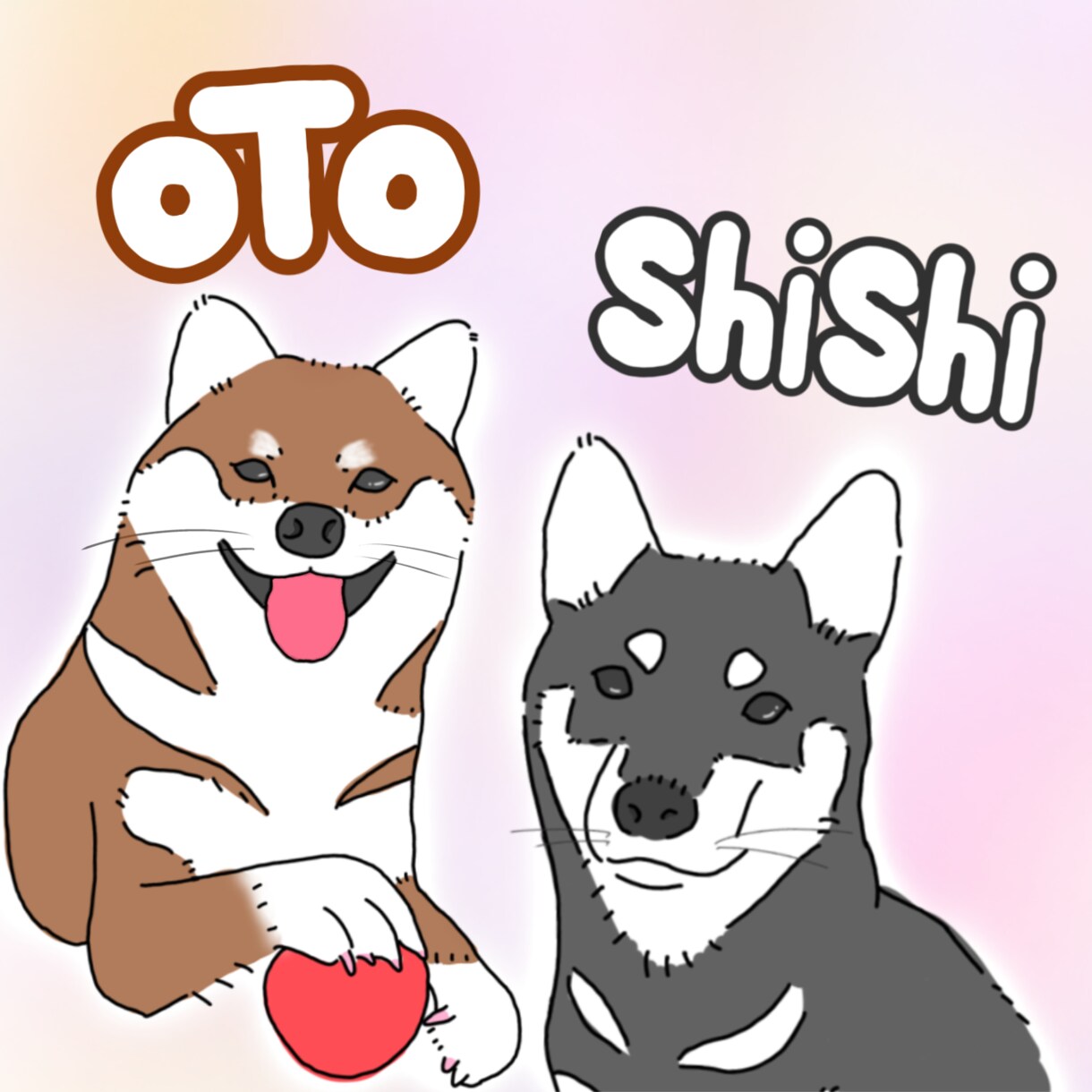 ペットのシンプルな似顔絵アイコン描きます 商用OK！ブログやSNSアイコン、記念などにおすすめです。 イメージ2