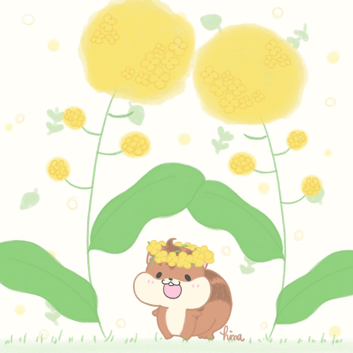 植物イラスト描きます 育ててる植物、好きな植物を可愛い雰囲気で制作します イメージ1