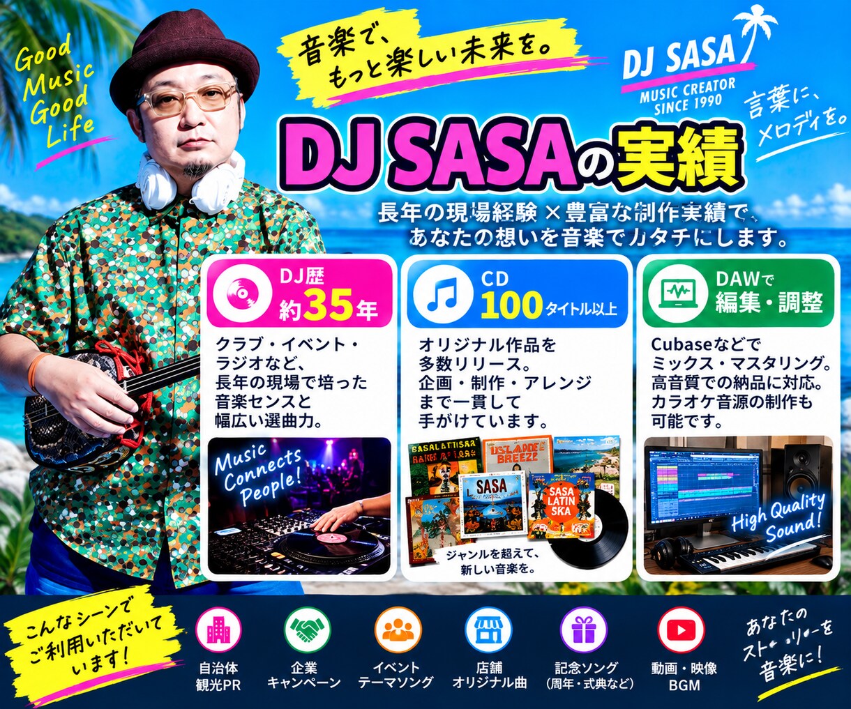 あなたの歌詞に作曲してオリジナル曲を制作します あなたが書いた歌詞からオリジナル楽曲を制作します イメージ3