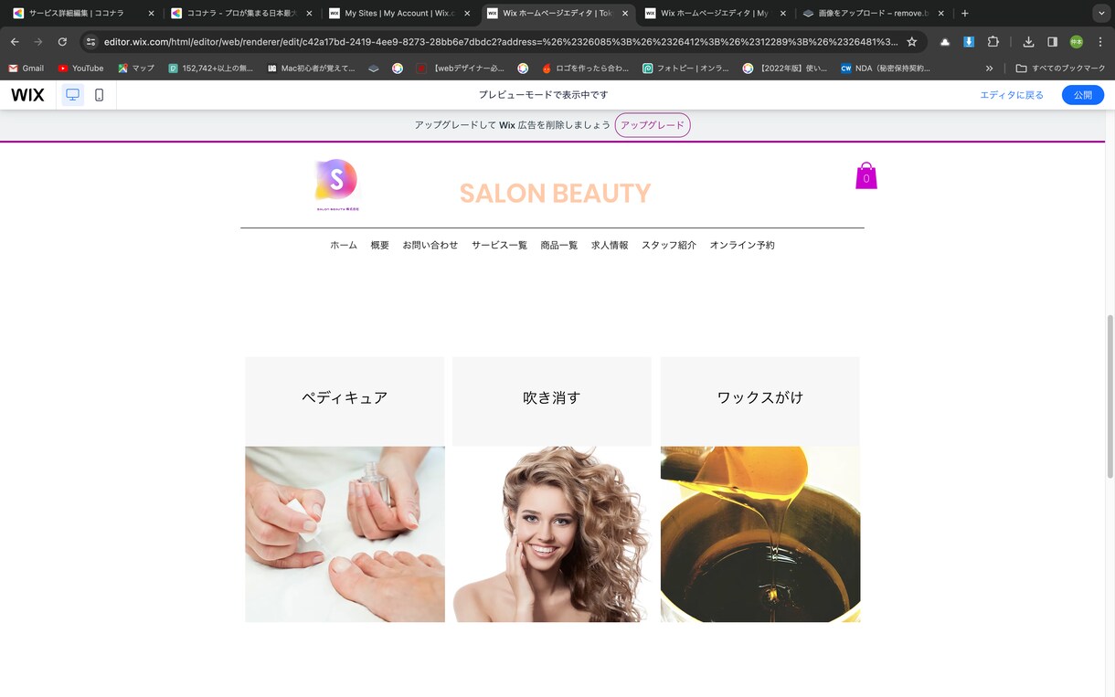 低価格！短期納品！フォローＯＫ◆LP作成いたします WIXを使用したシンプル・オシャレなLP作成が得意です！ イメージ5