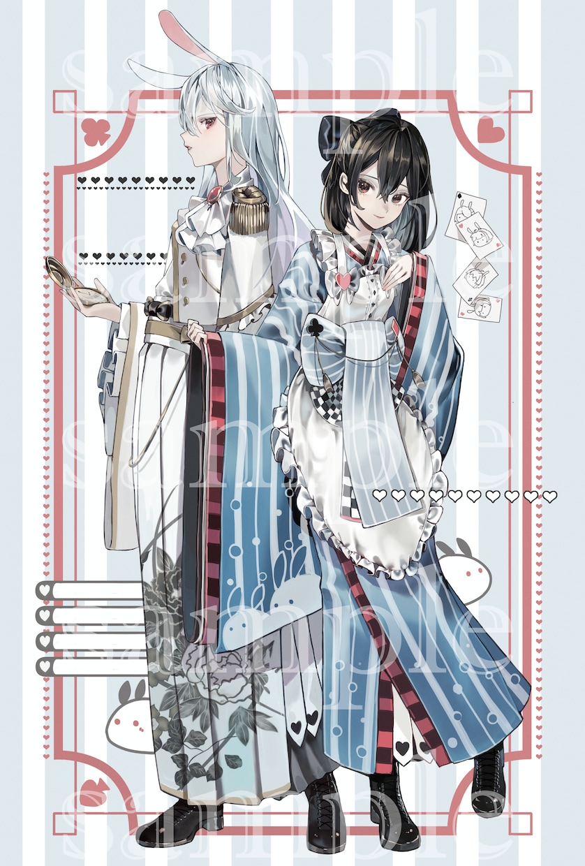 キラキラと高級感のあるイラストを作成します サムネイルやアイコン、trpg立ち絵等にご利用いただけます！ イメージ8