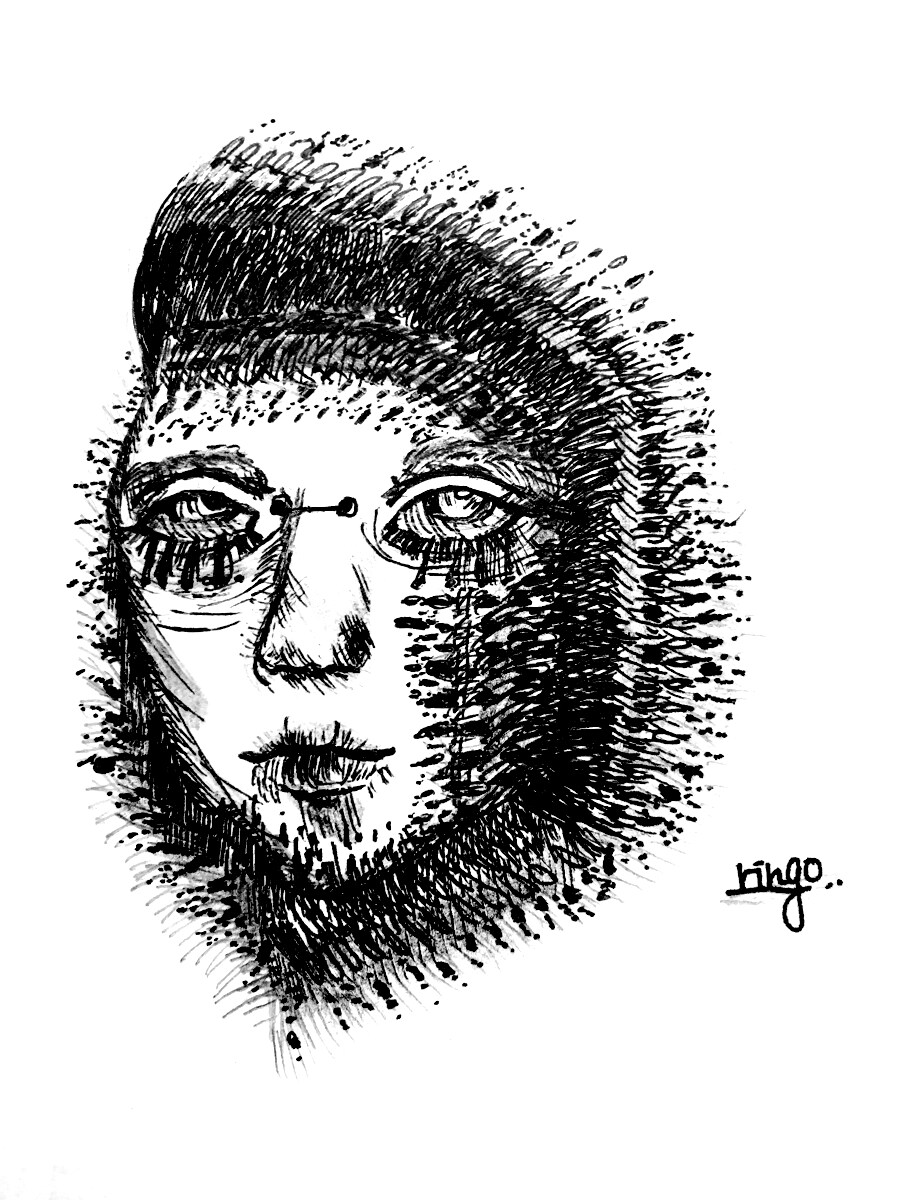 ペン画SNS用アイコンやヘッダー描きます 病み可愛いがお好きな方へまた、アイコンをお探しの方へ イメージ2