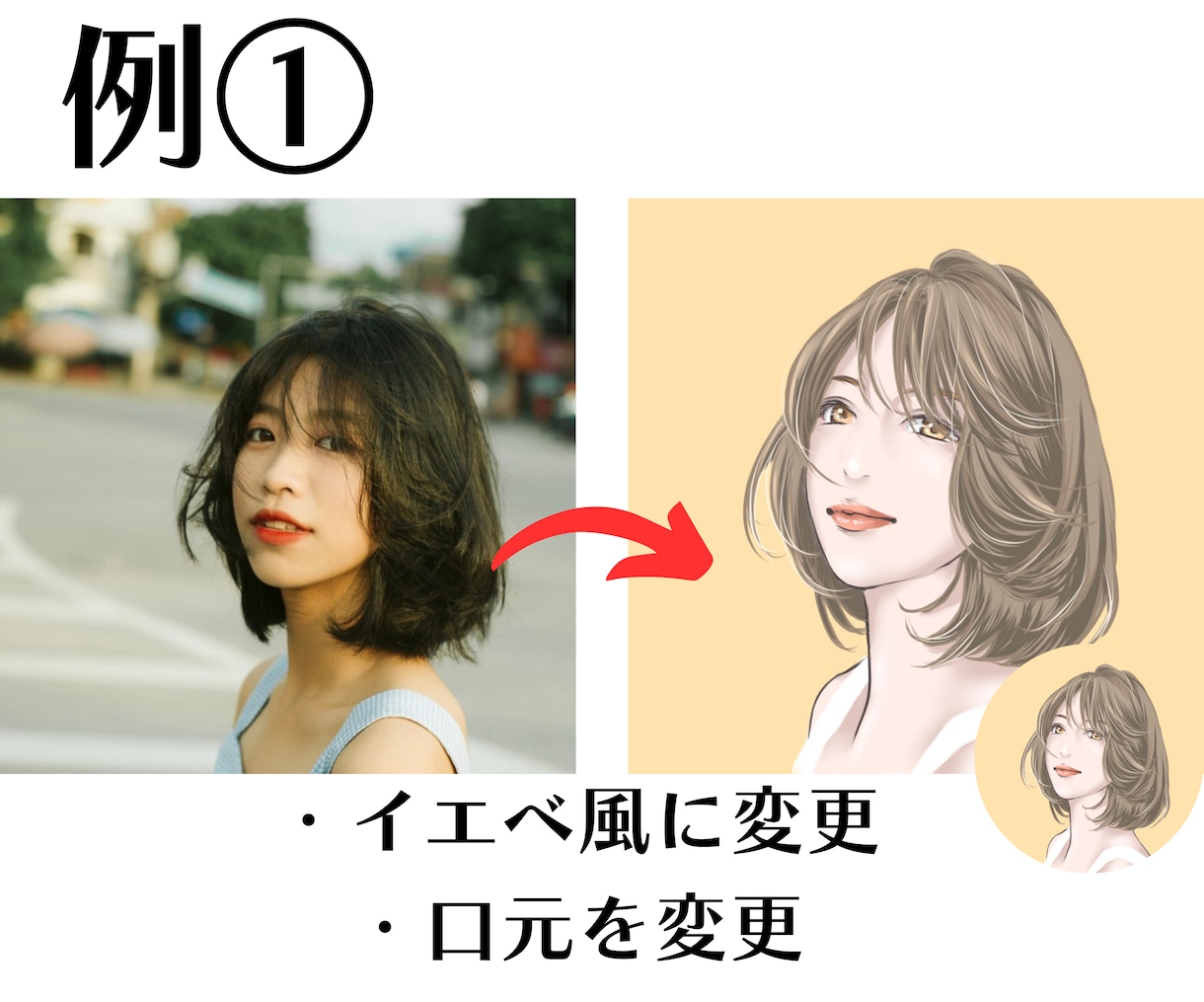 似顔絵風イラストを綺麗、丁寧に描きます シンプルで丁寧！画像を見ながら希望に合わせて綺麗にアレンジ イメージ2