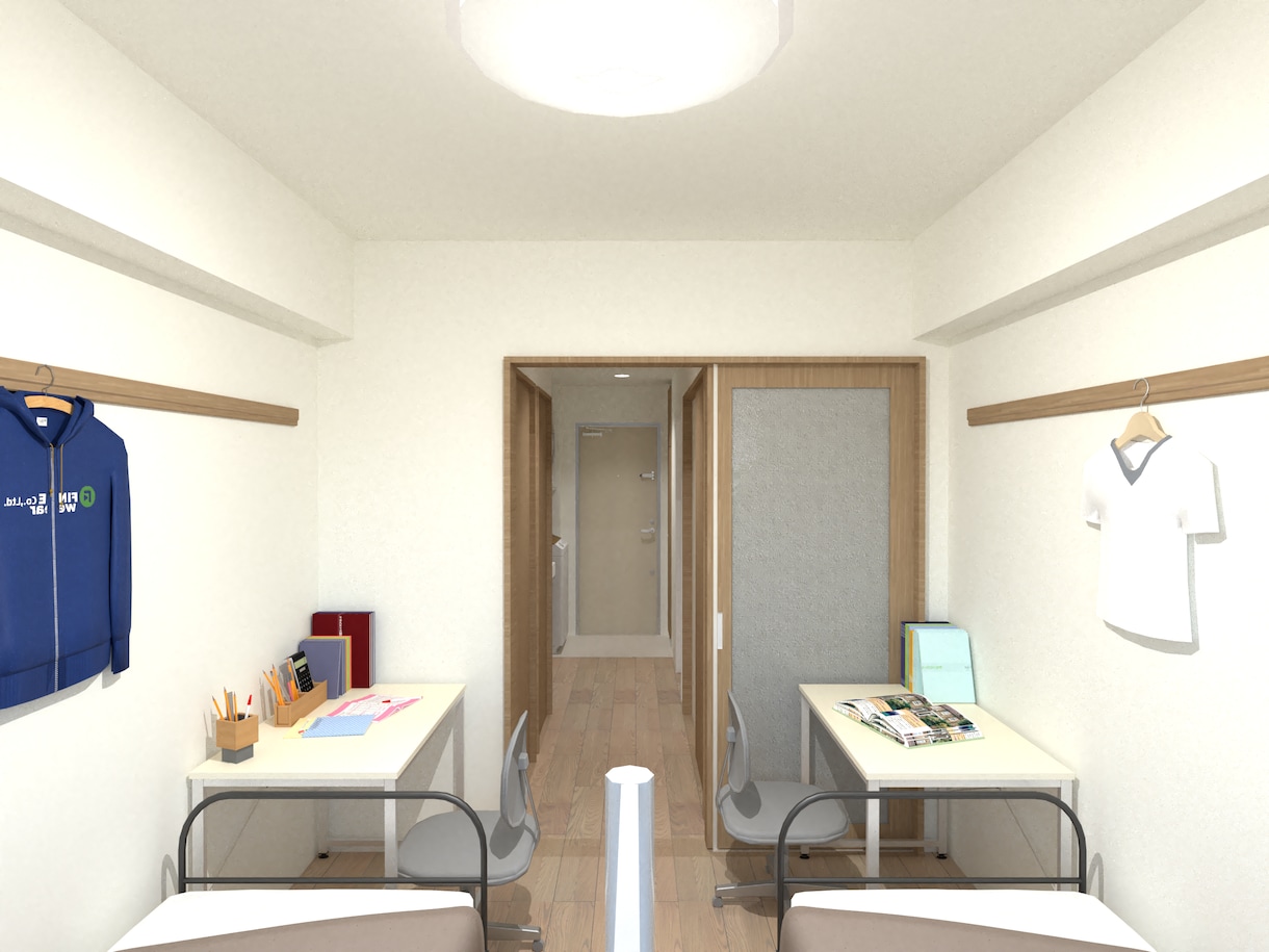 BIM(GLOOBE)にてパース作成代行いたします BIMで外観・内観パース、紙図面のCAD化お手伝い イメージ7