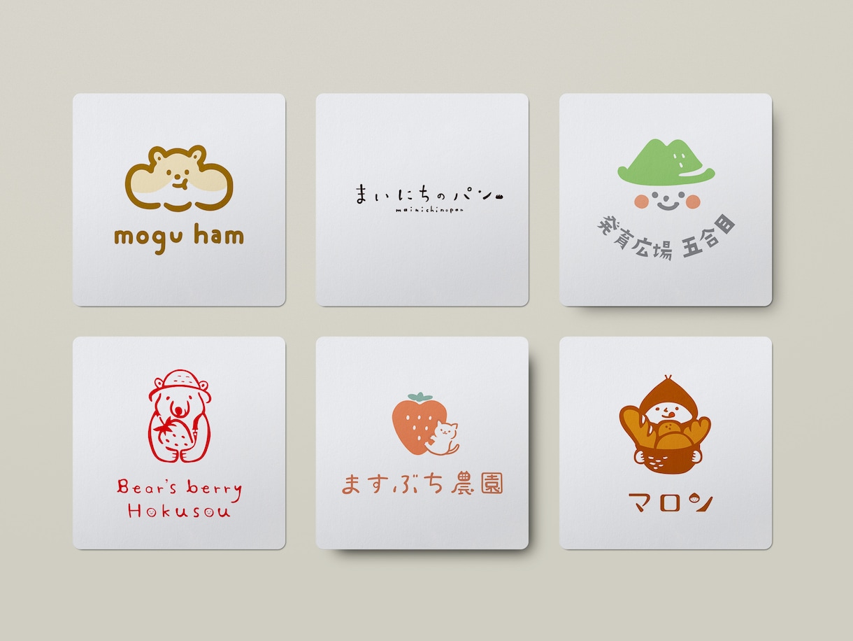 思いを伝えるあたたかみのあるやさしいロゴ作成します ご納得いただけるまで修正〇手描きをベースに1から丁寧に作成 イメージ8