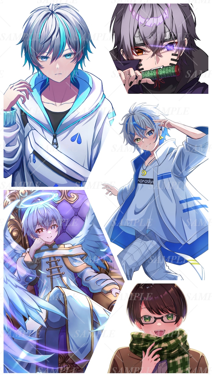 かわいい＆かっこいいアニメ風イラスト何でも描きます 等身・ミニキャラ・デフォルメなんでも描きます！ イメージ3