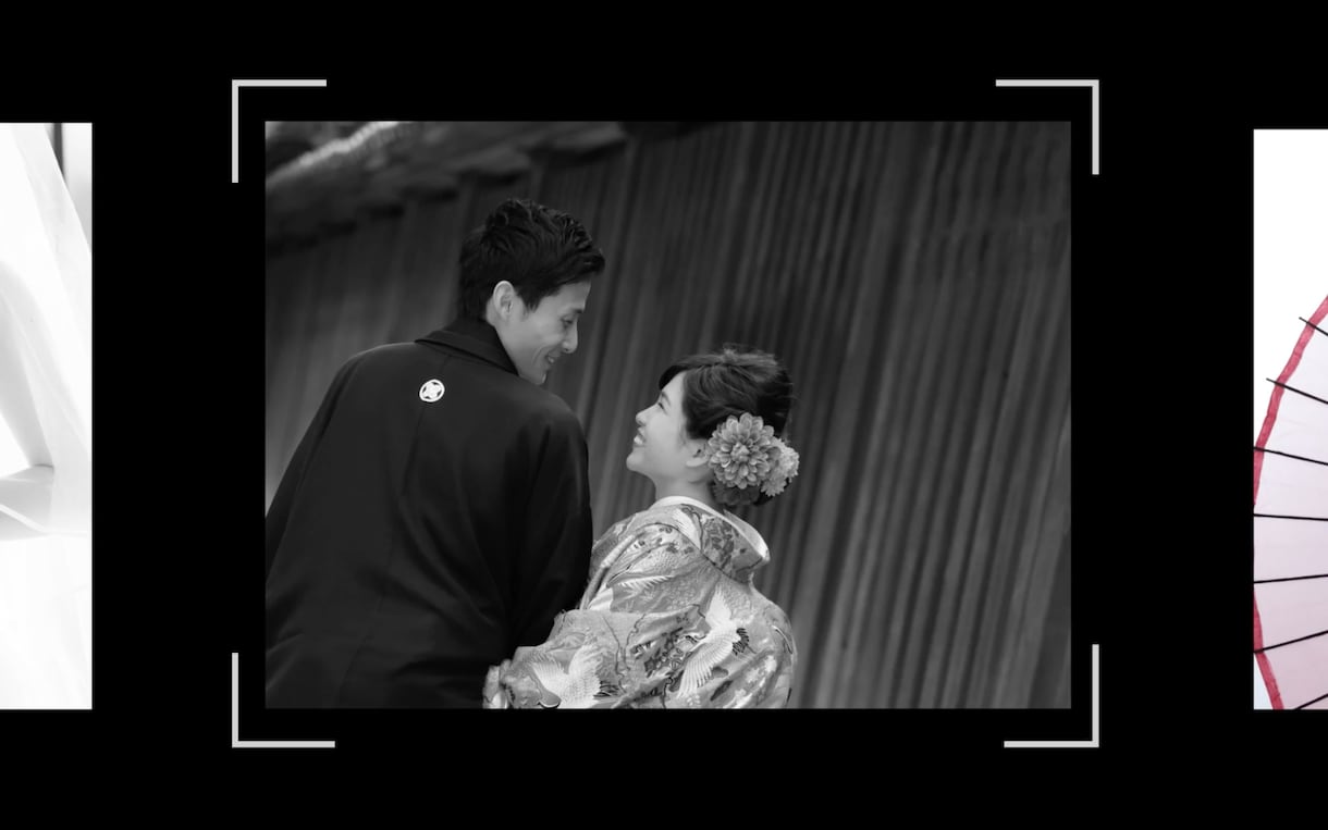 卒花制作！結婚式のオープニングムービー作ります ◆修正・写真変更など何度でも追加料金不要！◆ イメージ5