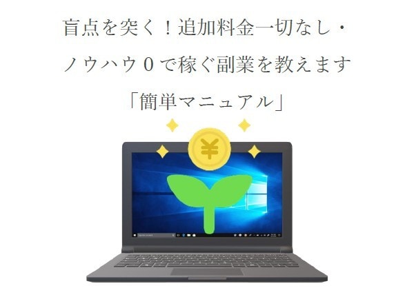 それは盲点だった！何も考えなくていい副業を教えます たった5000円の投資に迷う方は買わないで下さい イメージ2