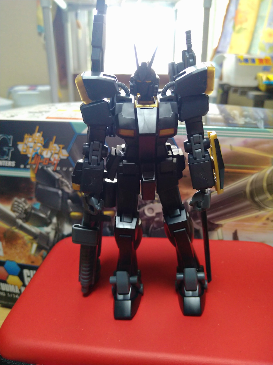 ガンプラの素組、ゲート処理します ガンプラのゲート処理、組み立てます。 イメージ4