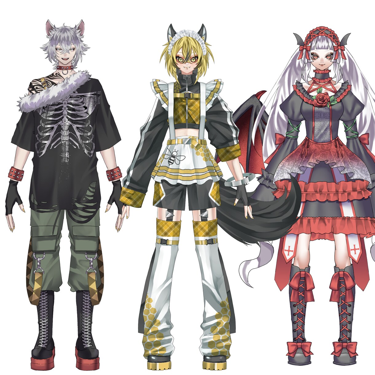 最短3日！立ち絵・キービジュアル製作いたします あなたのキャラクターを、魅力最大限に描き起こします イメージ3