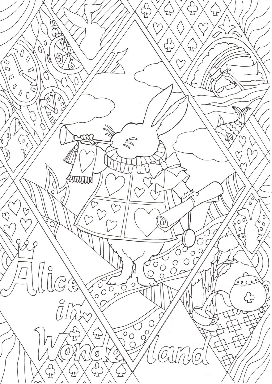 オリジナル塗り絵・イラストを制作します 楽しい塗り絵をつくりませんか。線画イラストとしても活用OK。 イメージ4