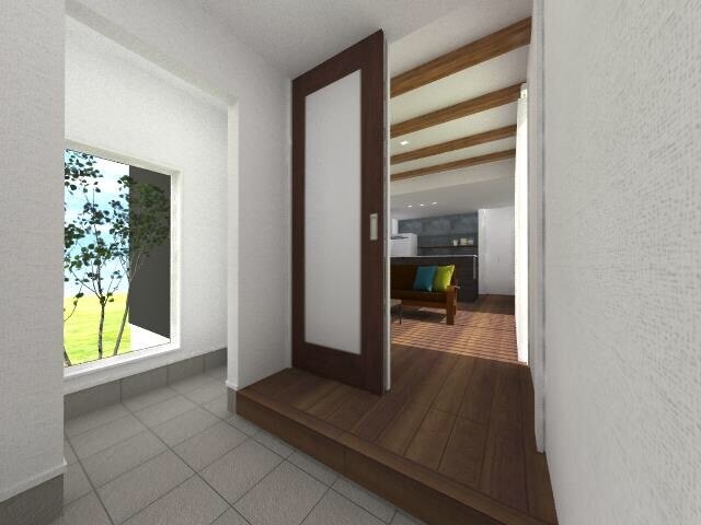 戸建て住宅簡易建築パース作成します イメージしづらい部分をイメージしやすくしましょう イメージ3