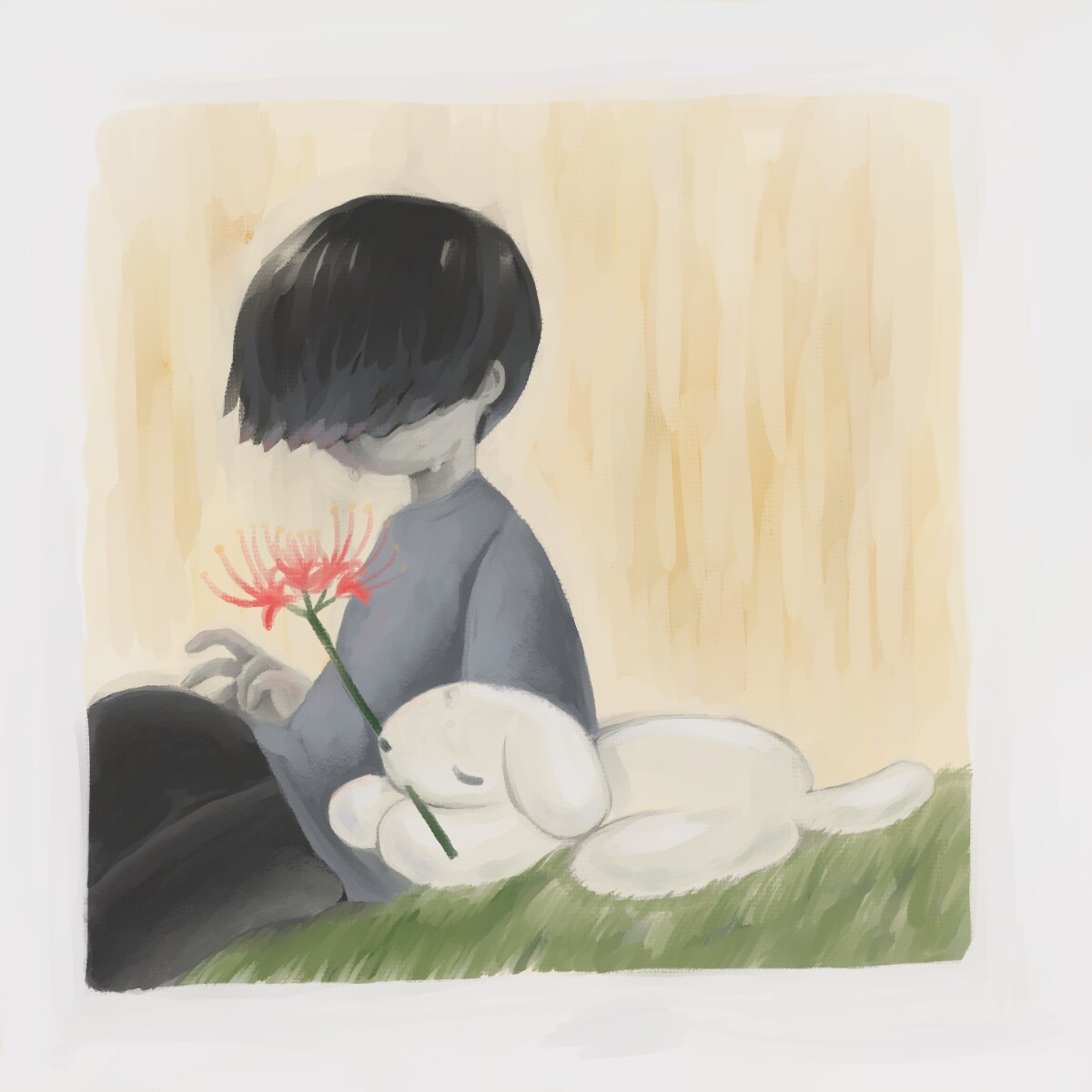絵本のようなやさしい油絵風のイラスト制作します あなたに寄り添う1枚、気持ちを伝えるお手伝いをします。 イメージ7