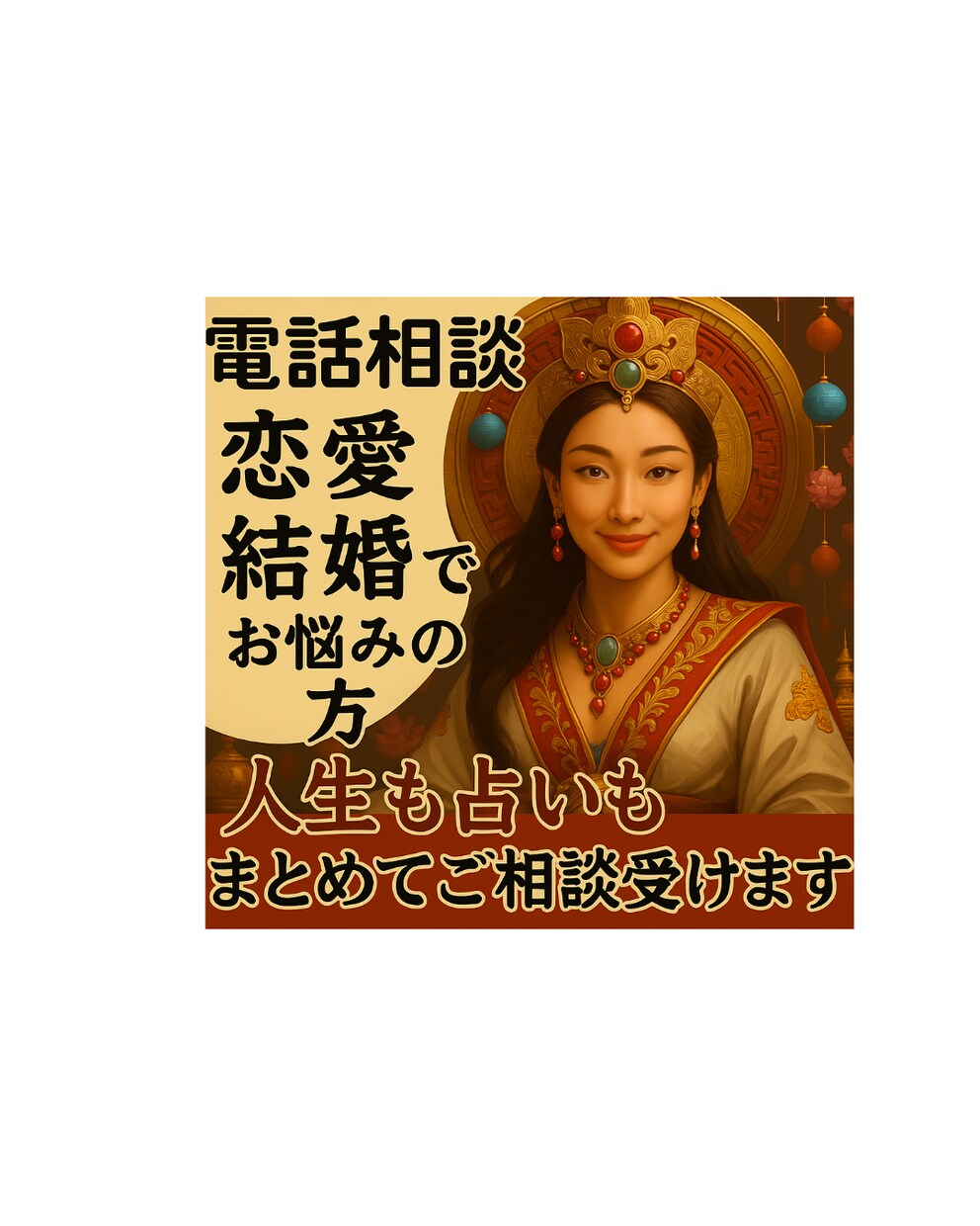 3回結婚した女が恋愛結婚相談まるごと受けます 急ぐ方専用・とにかく今アドバイス（鑑定）が欲しい…の方向け イメージ2