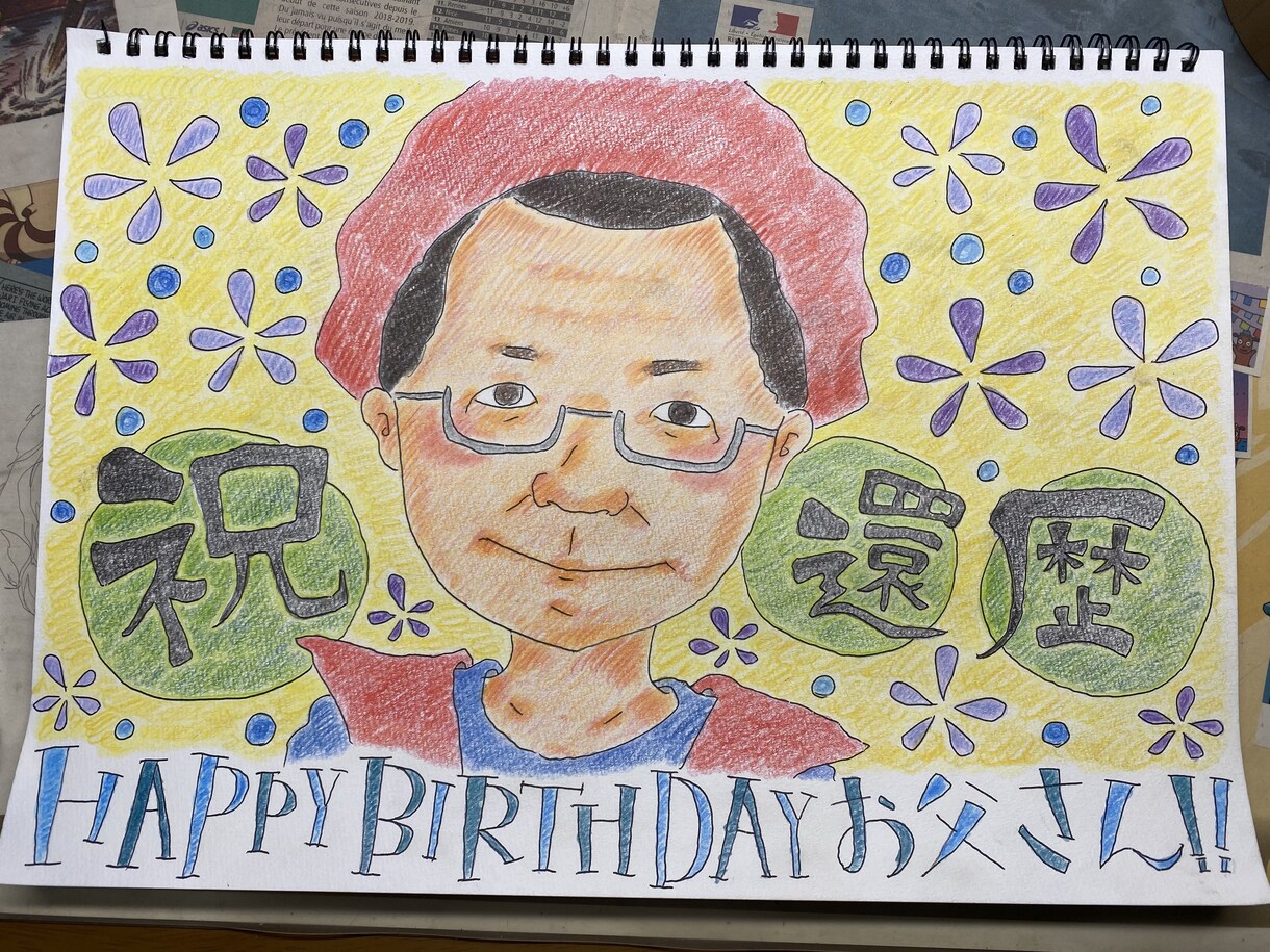 色鉛筆画の似顔絵を描きます 大切な人へのプレゼントやサプライズに！ イメージ8