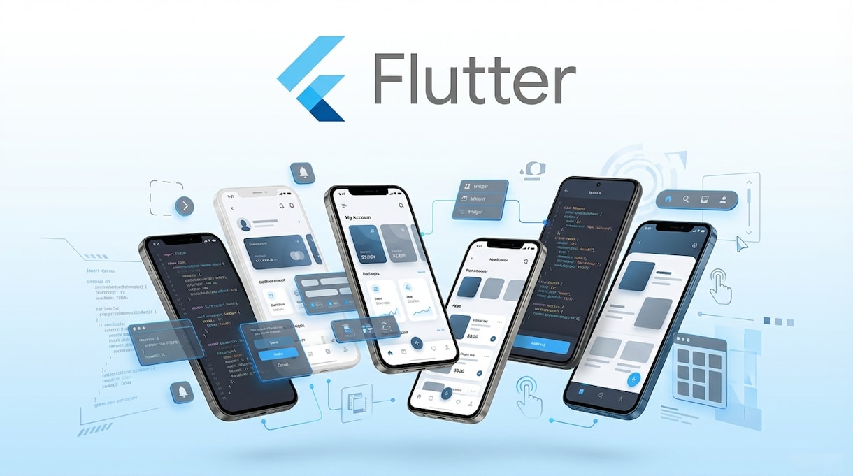 Flutterで高機能モバイルアプリを開発します 要件定義から実装、運用保守までFlutterアプリ開発を支援 イメージ1