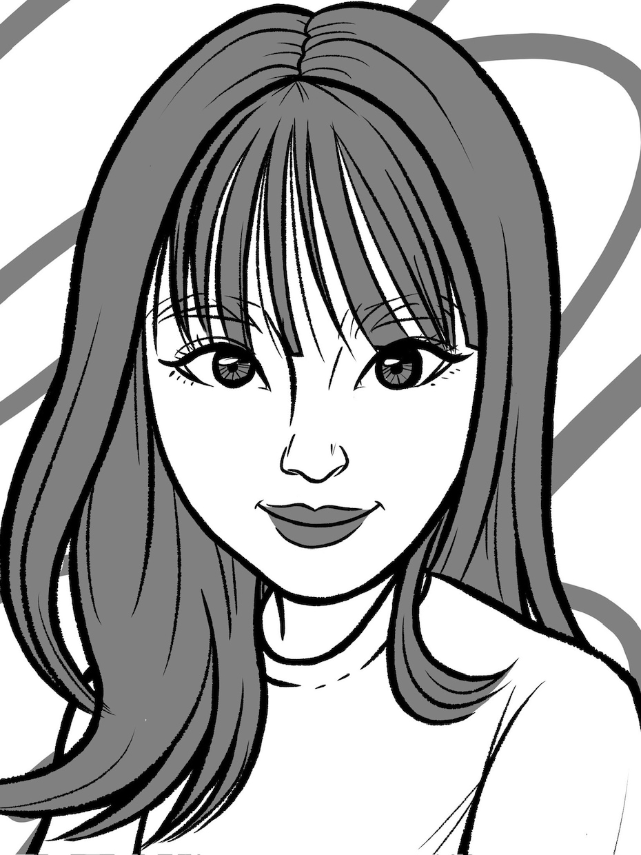 シンプルで特徴を捉えた似顔絵を描きます 修正対応OK。特徴を捉え、納得のいく仕上がりに イメージ6