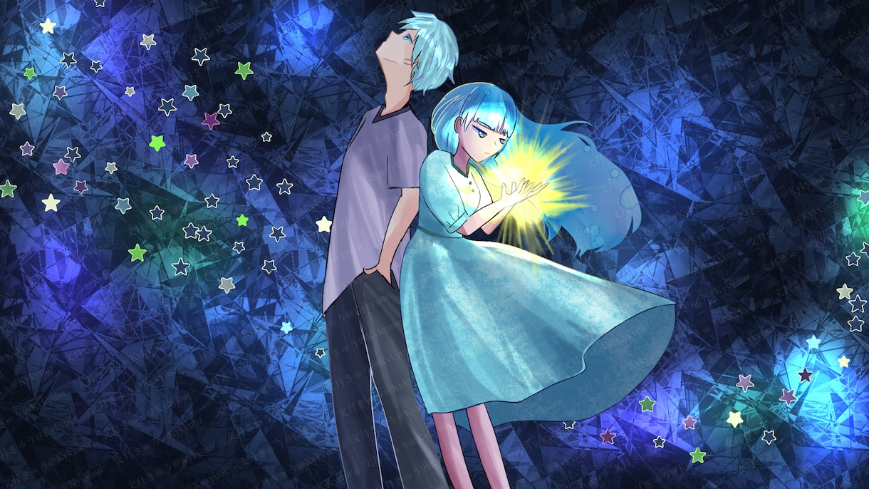 歌ってみた・オリジナル曲等のMVイラスト描きます 素敵な動画になりますよう、頑張ります！ イメージ2