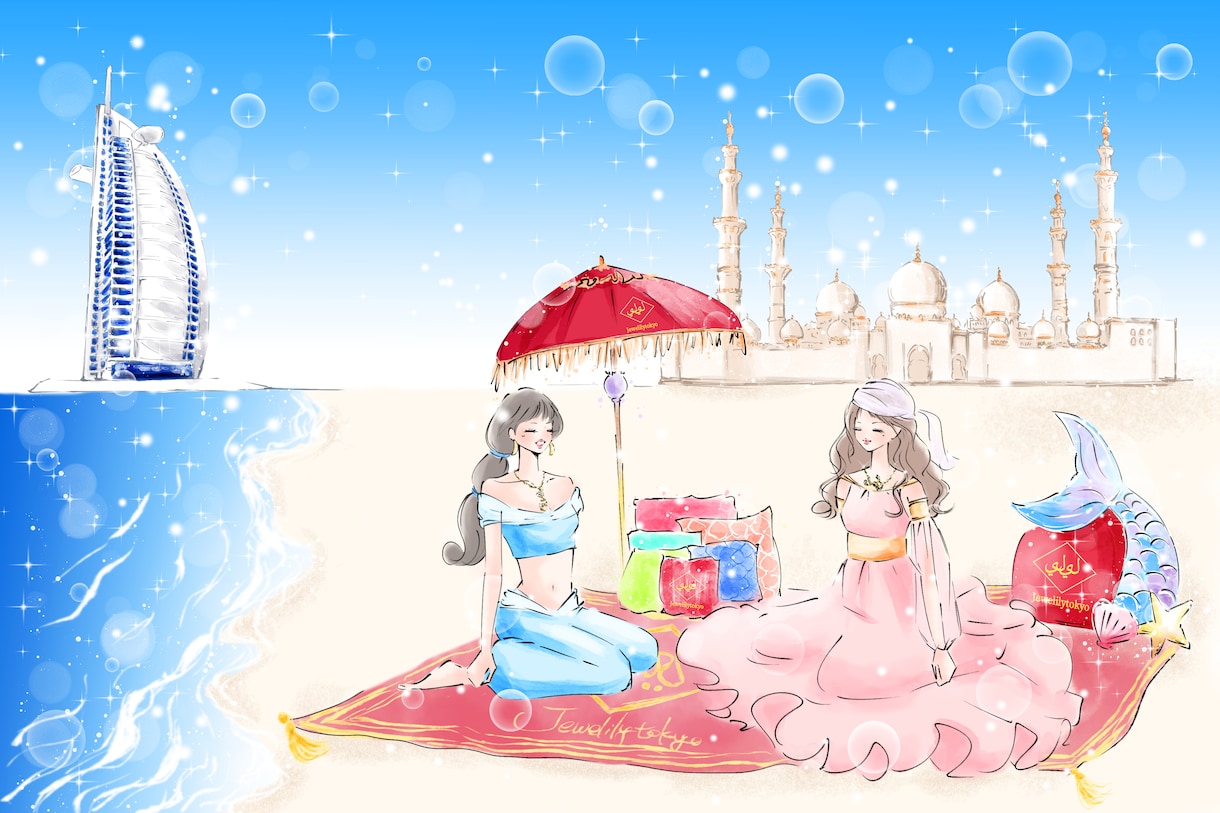 商用◎挿絵等のオシャレイラストお描き致します 商用利用に適したおしゃれな挿絵イラストを作成いたします。 イメージ3