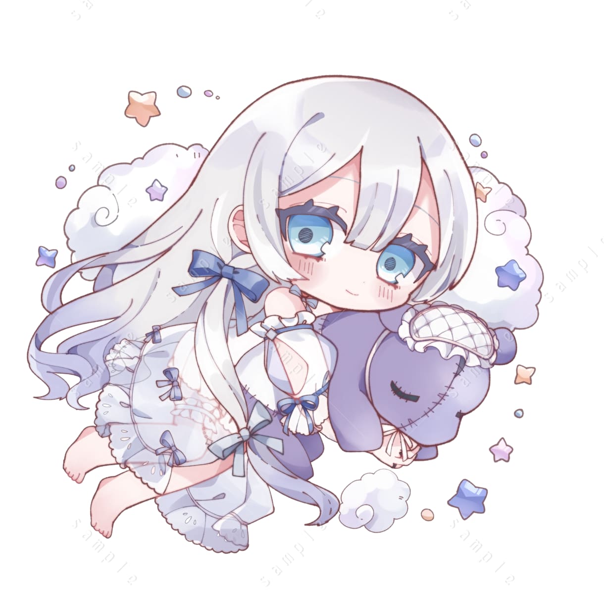 デフォルメイラストお描きします Xの告知やポスト、グッズなどにご利用いただけます！ イメージ6