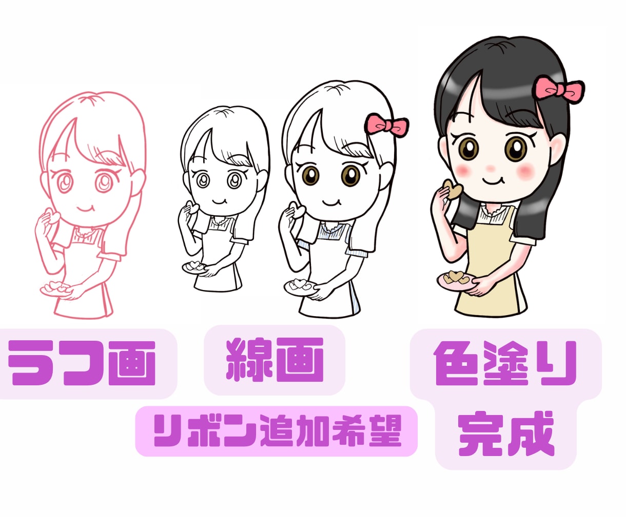 ゆるかわアイコンであなたの魅力を引き立てます 現役似顔絵師が可愛い似顔絵でお手伝いします！ イメージ2