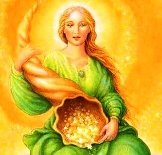 豊穣の女神と繋がり、あらゆる幸運を引き寄せます アバンダンティアで金運、仕事運、対人運などをアップ♪ イメージ1