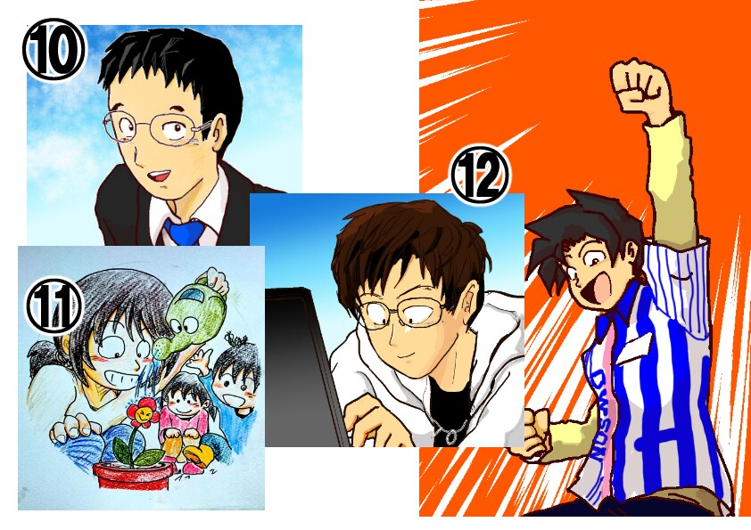 ブログやTwitterの元気なアイコン描きます 書く方も見る方も更新が楽しくなるイラスト描きます！ イメージ4
