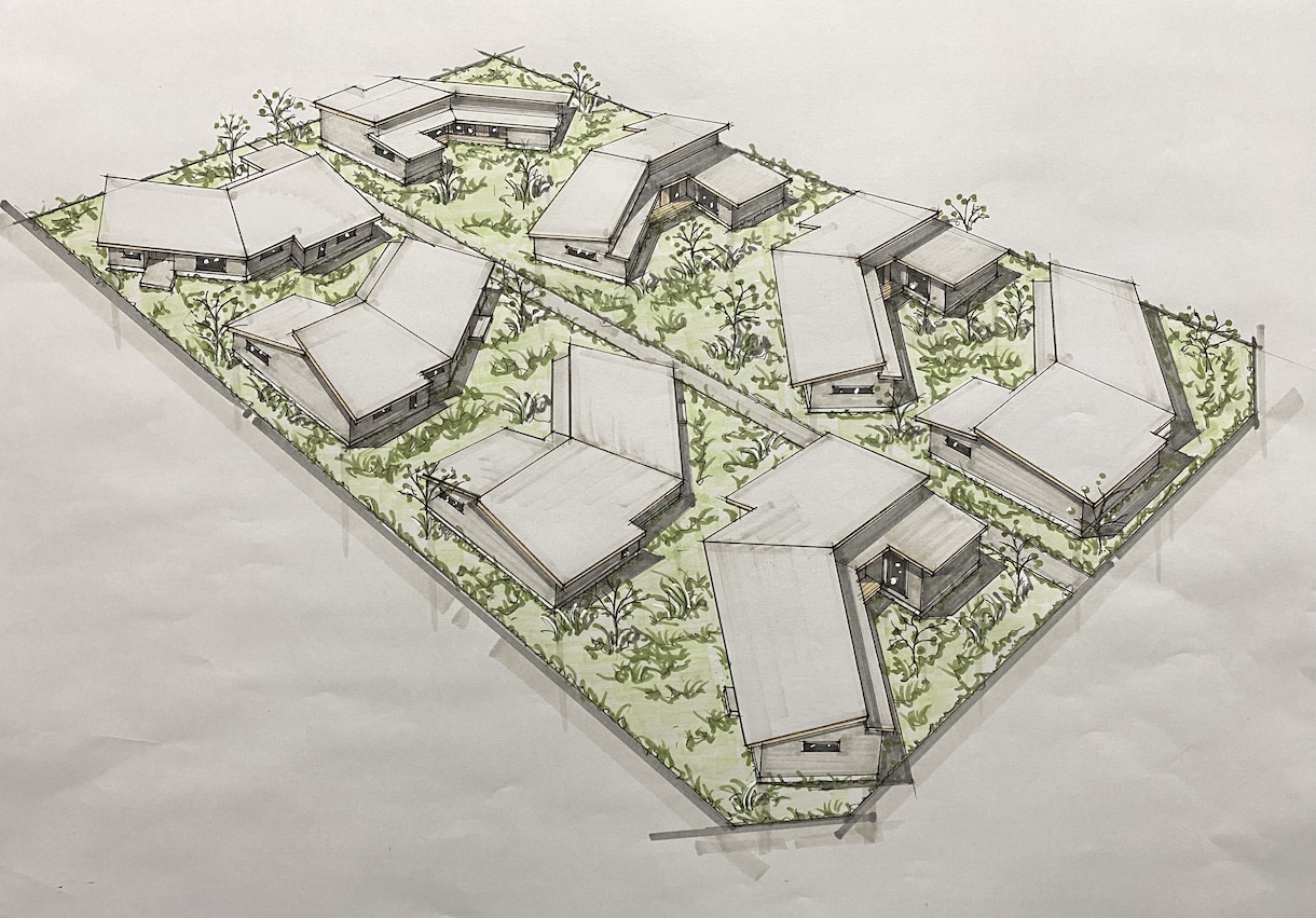 住宅設計のプロによる手書きの間取り図を作成します 設計者によって間取りは変わり、下手すると人生も変わります！ イメージ10