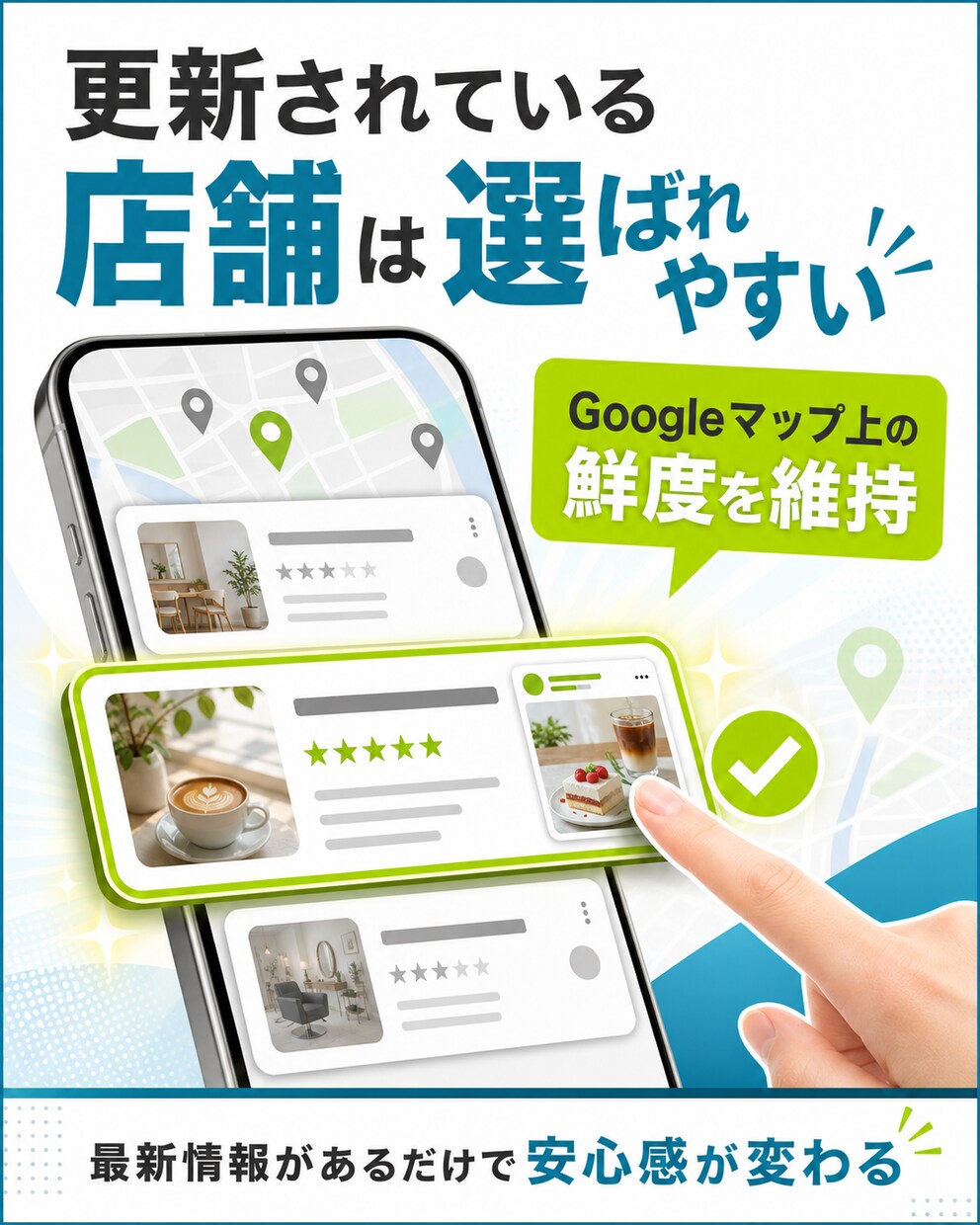 インスタの投稿ボタンがそのままMEO対策になります 一度の設定で経費削減・効率化・順位対策を同時実現 イメージ6