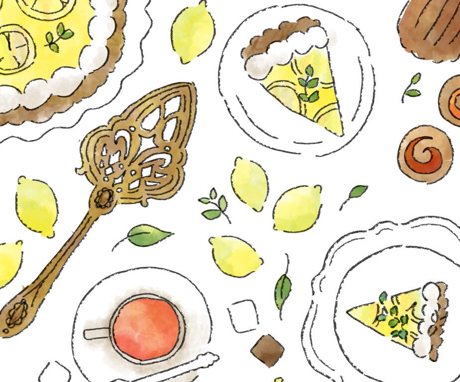 スイーツやパンなどの温かみのあるイラストを描きます 挿絵やチラシ、ロゴなどお好きにお使いいただけます イメージ3