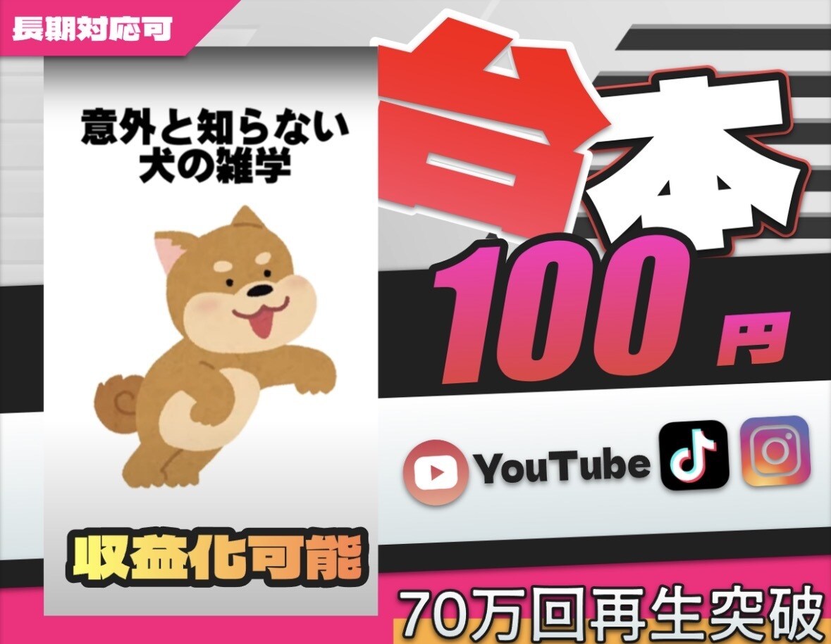 流行りの雑学動画の台本を格安で作成します 長期対応可能!一緒に収益化を目指しませんか? イメージ1