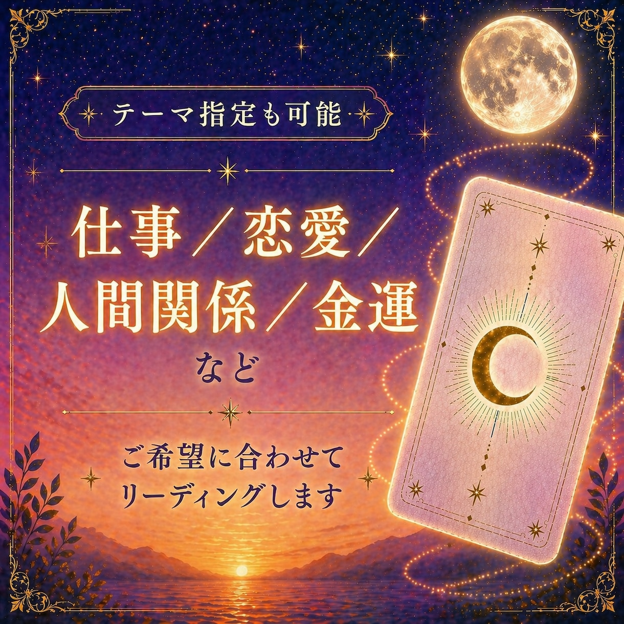 ワンオラクル|今のあなたに必要なメッセージ届けます 1枚のカードから今のあなたにそっと寄り添うメッセージを イメージ6