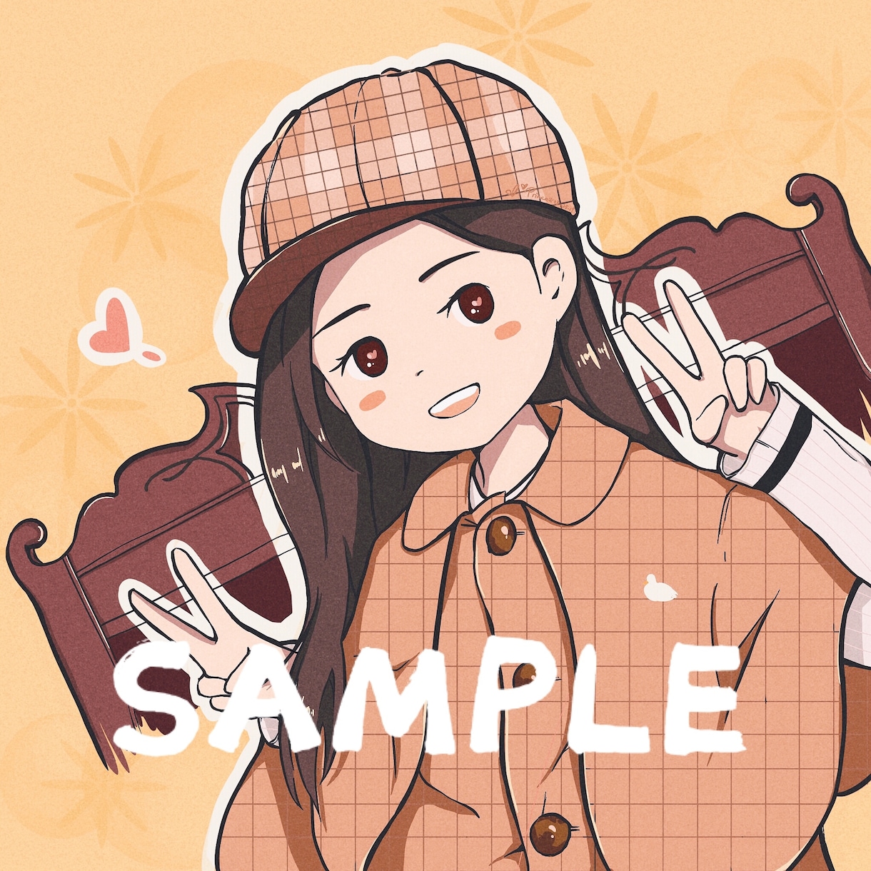 似顔絵⭐️アイコン⭐️スタンプ描きます 可愛いアイコン友達と一緒に使おう✨動けるアイコンもできます！ イメージ2