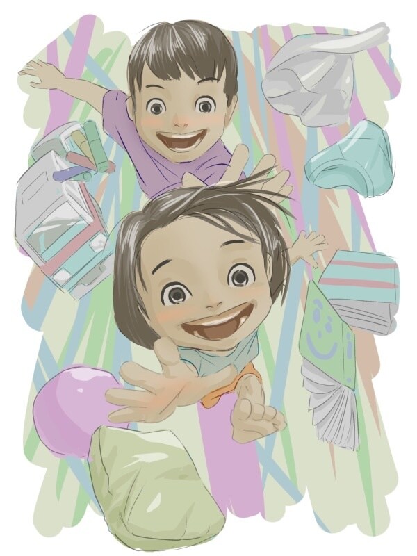 温かみのある楽しいイラストをつくります 動きや背景を取り入れたりして満足のいく作品を提供します。 イメージ3