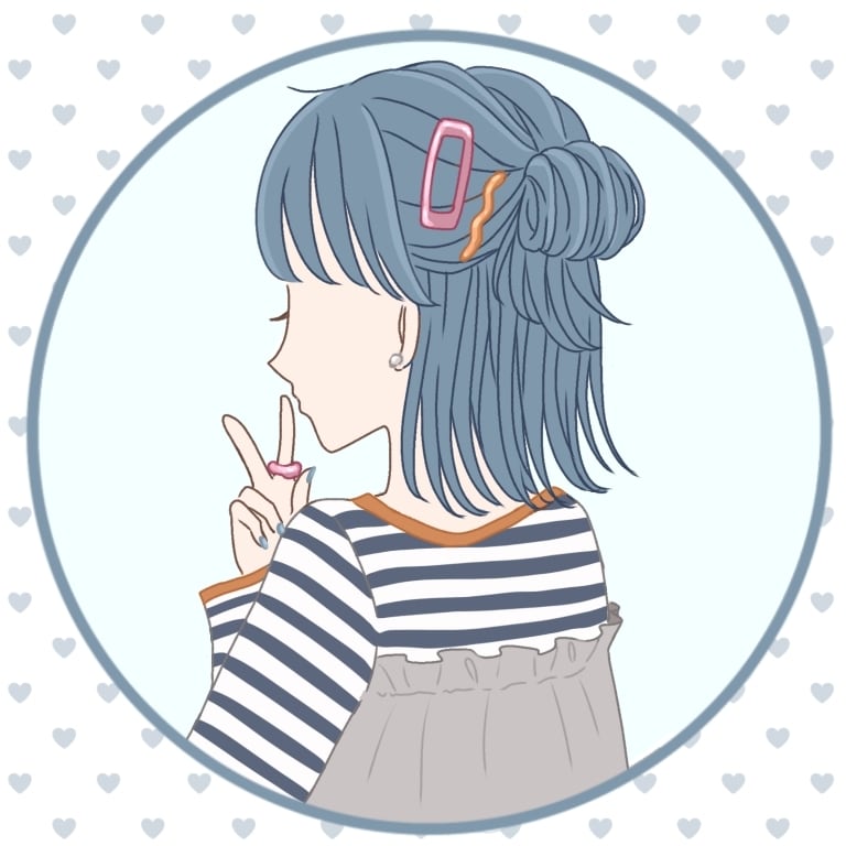 オリジナル★おしゃれ可愛い★後ろ姿アイコン描きます 完全オーダー！自分だけのアイコンで注目度UP！商用OK！ イメージ8