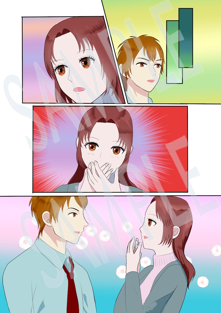 商用OK！モノクロ漫画制作します 白黒（モノクロ）漫画作成します イメージ10